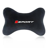 2Pcs Car Neck Headrest Neck Pillows Support Cushion Auto Interior Accessories for Comfortable Relax Suitable Various Car Models black