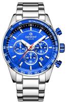 Giewont Men's Chronograph Sapphire Watch / silver/blue
