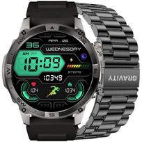 Gravity Smartwatch Strap + Bracelet GT46-3 / graphite