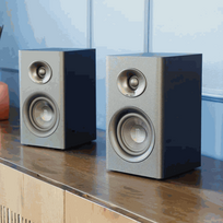 Laudberg XS1B 2.0 bookshelf speakers 80W black