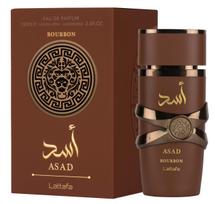 Lattafa Asad Bourbon Unisex kvepalų vandens purškiklis, 3,4 uncijos / 100 ml | Unisex