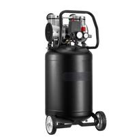 50L Air Compressor, 1.5 kW 113L/min at 6.2 Bar, Max 8 Bar Pressure Oil-Free Air Compressor Tank, Portable on Wheels for Auto Repair, Tire Inflation,