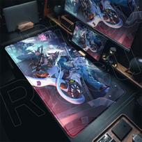 Gaming Mousepad Kawaii Computer Office HD Anime Girl Hoshimi Miyabi Speed Keyboard Pad Zenless Zone Zero Gamer Table Protect Mat 300x800x2MM