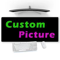Cherry Black Mouse Pad Extra Large Thickened Rubber Edge Stitched Keyboard Pads Computer Office Gaming Laptop Desk Padantislip 800x400x2mm