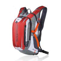 Water-resistant Portable Storage Cycling Backpack Multi-purpose Sports Bag for Hiking Biking & Hydration Outdoor Adventures raudona
