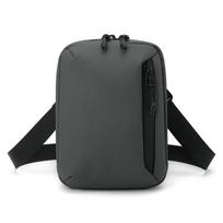 2026 Men's New Fashion Crossbody Bag Water-resistant Portable Wearable Waist Pack Lightweight for Casual Travel & Daily Commute pilka spalva