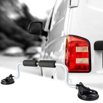 Kayak Roof Rack Suction Cup Type Roller Loader Strong Suction with Foam Rollers for Mounting Kayaks and Canoes To Car Tops-Black China Mainland gray