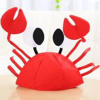 Funny Lobster Crab Hat For Kids And Adults Cute And Quirky Party Headwear For Festivals And Performances Handmade Fabric Material Style A
