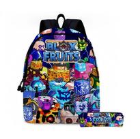 Blox Fruits Primary And Secondary School School Bag Children'S Backpack Backpack Pencil Case pencil case