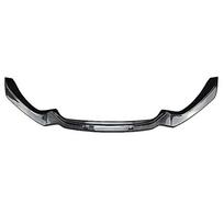 For BMW 1 Series F20 F21 2015~2019 M-Pack Style 3 PCS Car Front Bumper Lip Spoiler Glossy Black Or Carbon Fiber Look Body Kit Carbon Fiber Look