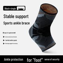Anti-Sprain Compression Ankle Support Sleeve - Protective Sports Bandage For Ankle Joint Stabilization
