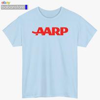 AARP American Association of Retired P Black/White/Gr<wbr/>ey/Navy/Red/Bl<wbr/>ue TShirt Unisex T-Shirt S