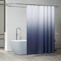 Ypač plati dušo užuolaida 240x200 cm - Tamsiai pilka, atspari pelėsiui, vandeniui nepralaidi