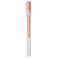 MUJI Gel Ink Ballpoint Cap NBA19A8A Pen, Type, Orange, 0.38mm, oranžinė