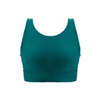 Under Armour Infinity Solid Medium Intensity Sports Bra Women underwear Green 1376883-722 M