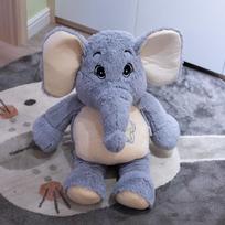 Svajonės Dramblys Didelės Ausys Dramblys Vaikų Metai 180cm Didelis Vyras Didelė Lėlė 38cm（250g） mėlyna
