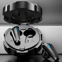 X35 Wireless Gaming Headset, TWS Wireless Earphone, Bluetooth 5.4, Support Voice Calls, Touch Control, 48H Battery Life, Including Necklace juoda