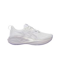 Asics Novablast 5 Apvalus priekis Suvarstomi Storas padas Amortizacija Kvėpuojantys Žemi Bėgimo bateliai Moteriški sportbačiai 1012B765-103 37 white