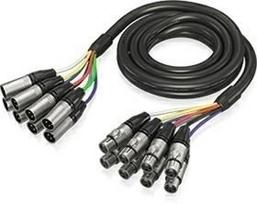 Behringer GMX-300CM Kabel 8 x XLR F – 8 x XLR M 3m