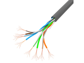LANBERG LAN UTP KABELIS 100MB/S 305M LAIDAS CCA GELTONAS