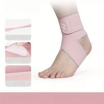 Ankle Brace, Ankle Compression Sleeve, Foot Sleeve with Wrap, Ankle Support, Foot Brace for Sprained Foot & Arch, Plantar Fasciitis Relief Socks rožinė