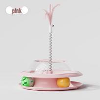 Smart Cat Feeder & Teaser: Safe, Eco-Friendly, Anti-Choke Design Single Size 20*20*29cm