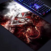 Assassins Creed Non Slip PC Large Gaming Mousepad Accessory Gamer Mouse Pad Size For Esports Keyboards Mat Boyfriend Gift 800x400x2mm blue