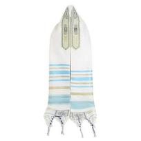 Classical Jewish Prayer Accessory Soft Polyester Fabric Detailing Tallit for Sacred And Social Setting rožinė