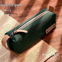 Stylish Large-Capacity Pen Bag for School Students – Portable Zipper Design