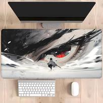 eyes HD Printing Mousepad Rubber game XXL xmm Nonslip Mouse Pad Keyboard PC Gaming office accessories overlock Desk Mat 400x800x2mm