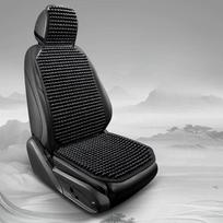 Automobilio sėdynės pagalvėlė Vasarinė vėsinanti pagalvėlė Vienas medinių karoliukų gabalas Vasarinė kvėpuojanti pagalvėlė Vėdinimas Šalta Galima naudoti visais keturiais metų laikais One Size juoda