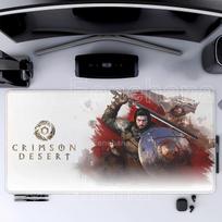 Hot Game Mousepad Crimson Desert Computer offices keyboard Gaming Mouse Pad Anime Nonslip Rubber xmm HD Printing Desk Mat LockEdge 300x800x2mm