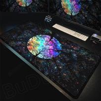 HD Printing Large Size Landscape Moon Mouse Pad Desk Mat for Office Gaming Mousepad Decoration Nonslip Comfort Rubber Desk Mats 800x300x2mm