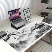 White Sakura Deskmat Japan Cherry Blossom MousePad Office Gaming Mouse pad Keyboard Pad NonSlip Office Carpet Laptop Mouse Mats 800x400x2mm