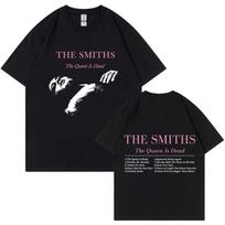 The Smiths The Queen Is Dead Morrissey Print Oversized T-shirt Fashion Punk Rock Band T-shirts Y2K Fashion 4XL