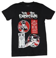 Twin Star Exorcist Mens T-Shirt - Character Circle Images And Symbols S