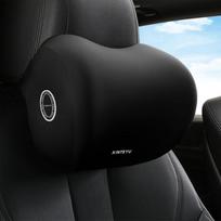 Automobilio galvos atrama/juosmens atrama Automobilio kaklo pagalvė juosmens pagalvė Vairuotojo sėdynės atlošas Automobilio pagalvėlė Vairavimo juosmens atrama juosmens atrama headrest juoda