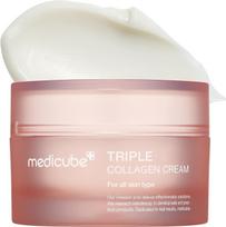 [medicube] Triple Collagen Cream (Collagen+Hyaluronic Acid+Niacinamide+Shea Butter) l Hydrating Moisturizer 1pcs rožinė