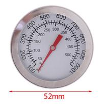 M-0-500°C Degrees Oven Thermometer Stainless Steel Grill BBQ Thermometer Instruments Barbecue Temperature Gauge Kitchen Cooking