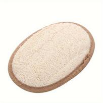 1PC Natural Loofah Sponge Pads, Body Scrubber, Handheld Loofah Sponge for Exfoliation and Body Wash