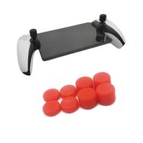 8 vnt./rinkinys Silikoniniai nykščio stick dangteliai PlayStation Portal nuotolinio žaidėjo konsolės žaidimų pultelio vairasvirtės priedams raudona