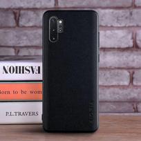 Case for Samsung Galaxy Note 10 Plus Lite coque Luxury textile Leather skin soft cover for samsung galaxy note 10 plus case capa Note 10 juoda