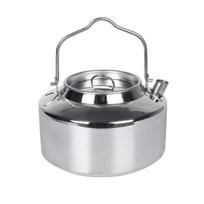 Portable Outdoor Camping Tea-Kettle 1200ml Compact-Lightweight Coffee Pot Hiking-Trekking Water Bottle Stainless Steel sidabras