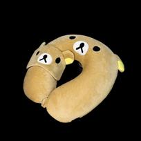 Mi Ling animacinis Rilakkuma U formos kaklo pagalvė