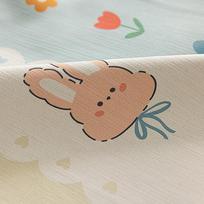 1PC NAPEARL 90% Blackout Curtains Cute Style Macaron Color Children's Printed Curtains Thick Curtains for Bedroom Living Room Window for Home Decor W100cm x L130cm