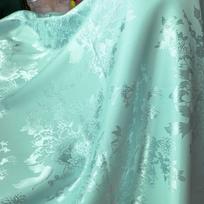 59inch Peony Brocade Jacquard Damask Upholstery Sofa Fabric Curtains Dining Chair Cover Home Decoration Pillow Cushion Materials 100cm X 150cm