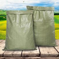 Heavy-Duty Green Woven Packaging Bags žalia