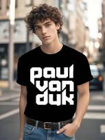 Black Lake Monster Print Pattern Tshirt S įvairiaspalvis