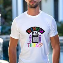 Bingo Is My Thing Lover's T-Shirt Funny Game Night Apparel Unisex Soft Cotton Tees Gift for Bingo Enthusiasts Playful Fashion S