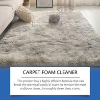 Carpet Foam Cleaner Spray Advanced Fabric Spot Remover Eliminate Tough Stains Odors for Curtain Rug Car Seat Sofa Fast Cleaning one size